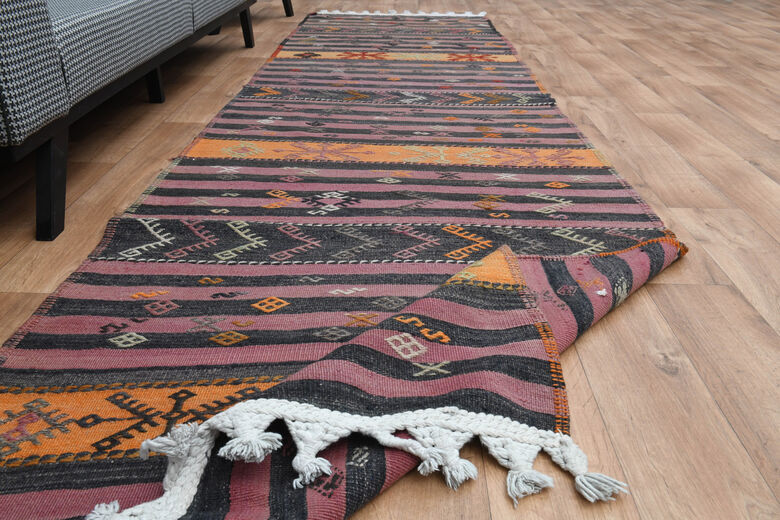 Wool Flatweave Vintage Runner