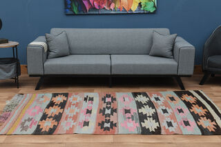 5x8, Home Decor Vintage Kilim Rug - Thumbnail