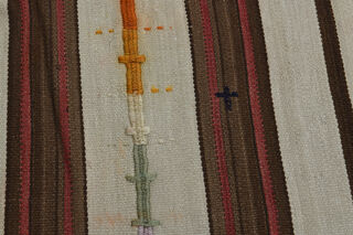 3x9, Boho Decor Vintage Kilim Runner - Thumbnail