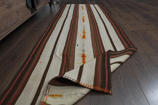 3x9, Boho Decor Vintage Kilim Runner - Thumbnail