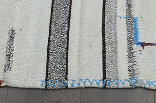 5x10, Ultra Wide Vintage Kilim Runner - Thumbnail