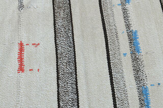 5x10, Ultra Wide Vintage Kilim Runner - Thumbnail