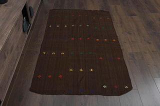 3x5, Organic Cotton-Wool Vintage Rug - Thumbnail