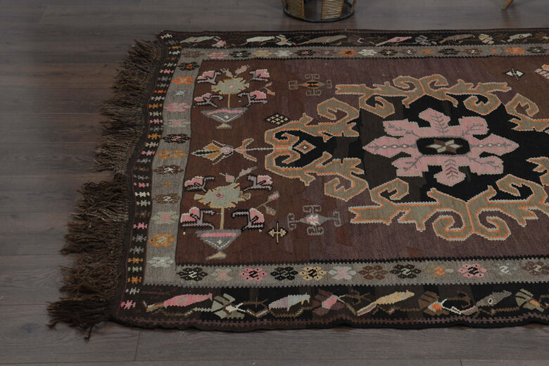 6x13, Oriental Minimalist Vintage Runner