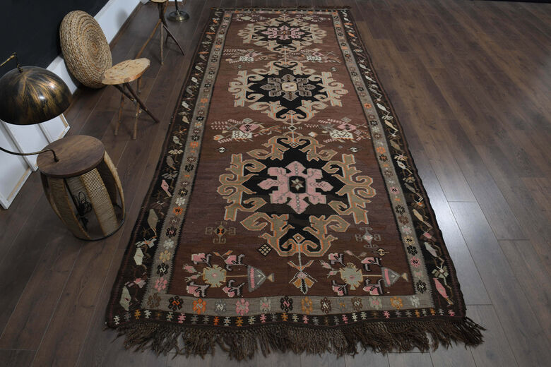 6x13, Oriental Minimalist Vintage Runner