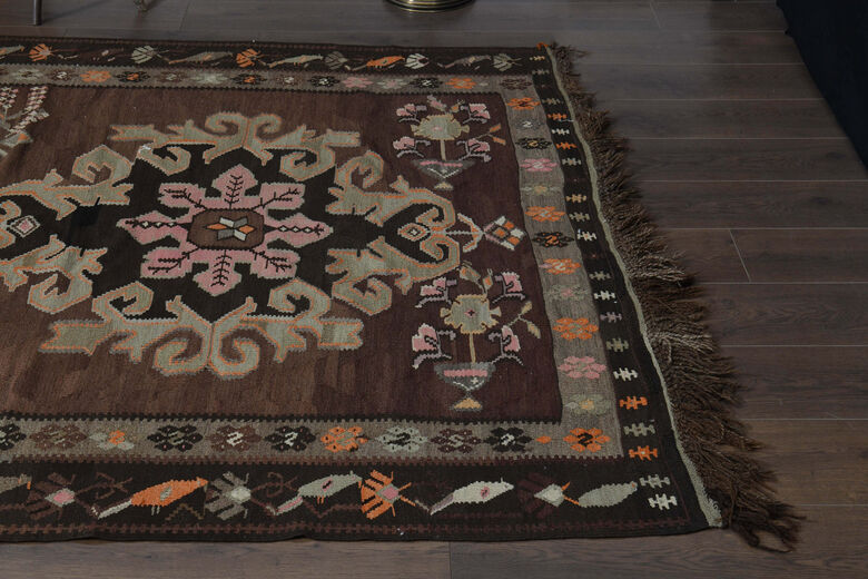 6x13, Oriental Minimalist Vintage Runner