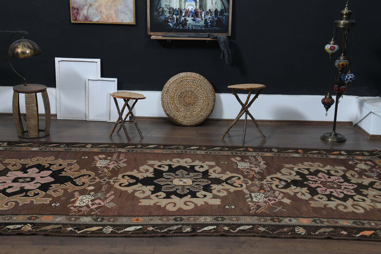 6x13, Oriental Minimalist Vintage Runner