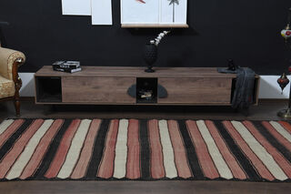 5x10, Wide Turkish Kilim Runner - Thumbnail