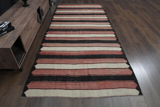 5x10, Wide Turkish Kilim Runner - Thumbnail