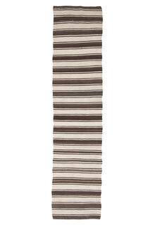 2x11, Soft Wool Vintage Kilim Runner - Thumbnail