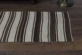 2x11, Soft Wool Vintage Kilim Runner - Thumbnail