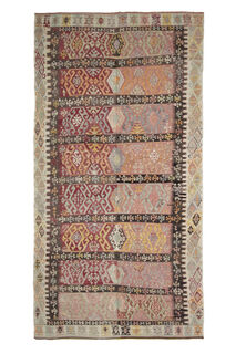 7x13, Ultra Wide Turkish Kilim Runner - Thumbnail