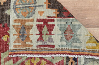 7x13, Ultra Wide Turkish Kilim Runner - Thumbnail