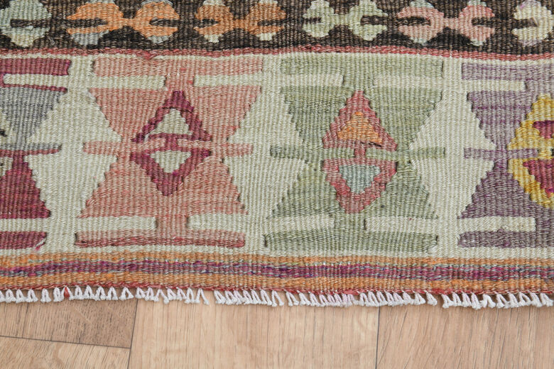 7x13, Ultra Wide Turkish Kilim Runner