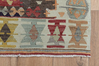 7x13, Ultra Wide Turkish Kilim Runner - Thumbnail