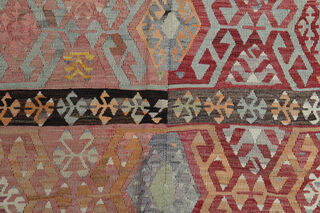 7x13, Ultra Wide Turkish Kilim Runner - Thumbnail