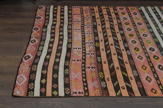 6x9, Handmade Vintage Kilim Runner - Thumbnail