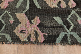 6x12, Shabby Decor Wide Vintage Kilim Runner - Thumbnail