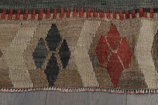 4x12, Flatweave Wool Wide Turkish Kilim - Thumbnail