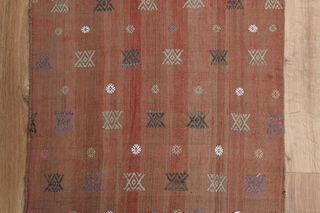 2x6, Faded Orange Vintage Kilim Runner - Thumbnail