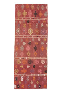 2x5, Soft Wool Oushak Kilim Runner - Thumbnail