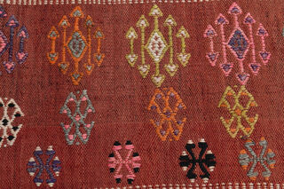 2x5, Soft Wool Oushak Kilim Runner - Thumbnail