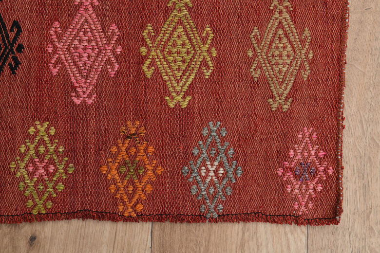 2x5, Soft Wool Oushak Kilim Runner