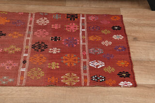 2x5, Soft Wool Oushak Kilim Runner - Thumbnail