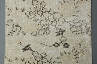 2x10, Floral Pattern Vintage Runner - Thumbnail