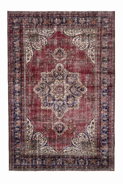 One of a Kind Vintage Turkish Rug