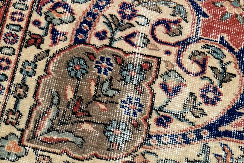 One of a Kind Vintage Turkish Rug