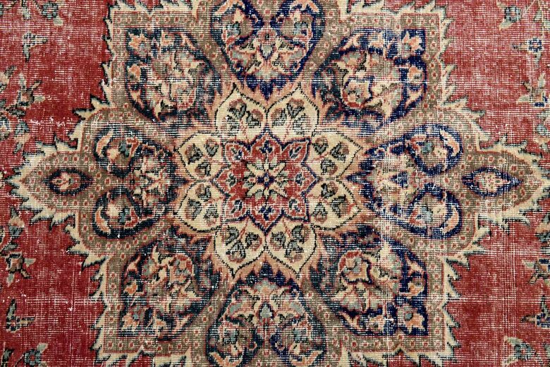 One of a Kind Vintage Turkish Rug