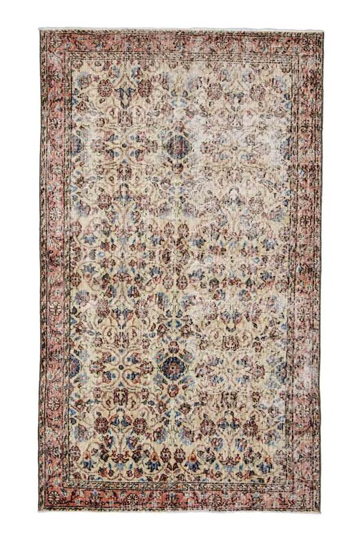 Minimalist Vintage Turkish Rug