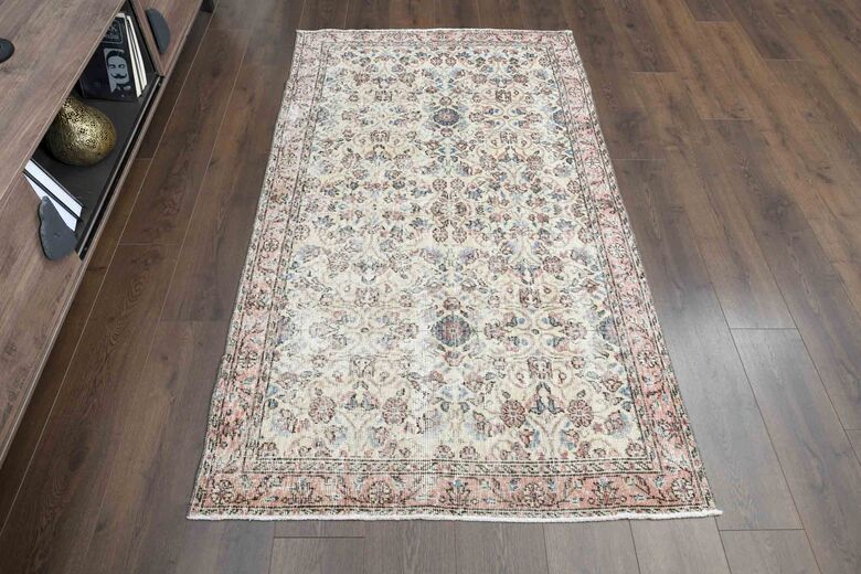 Minimalist Vintage Turkish Rug