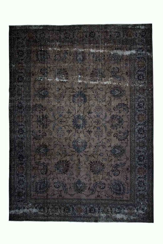 Minimalist Washable Vintage Turkish Rug