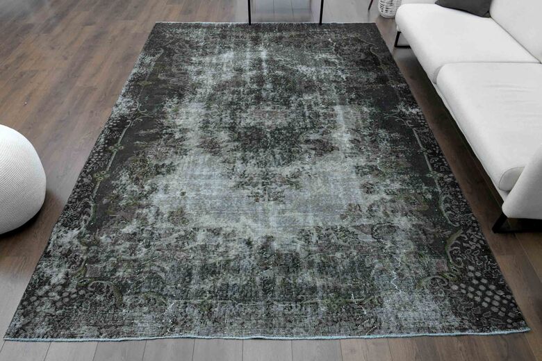 Wool Oushak Vintage Rug