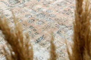 Floral Style Tribal Turkish Rug - Thumbnail