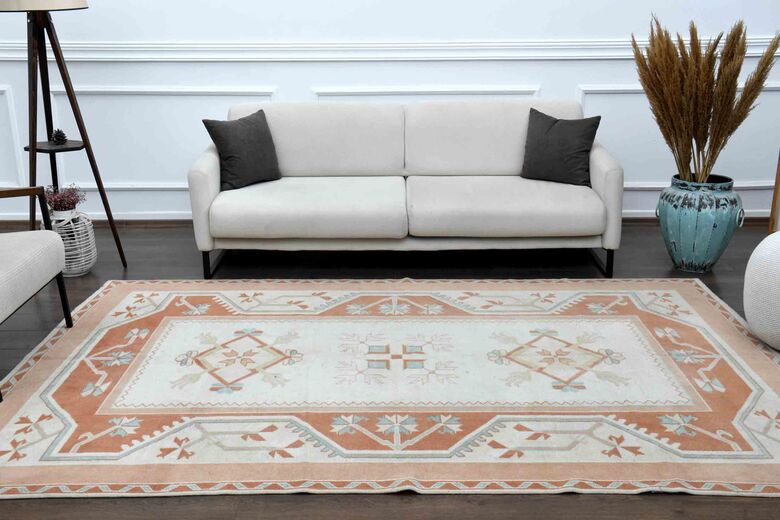 Herki Style Antique Area Rug