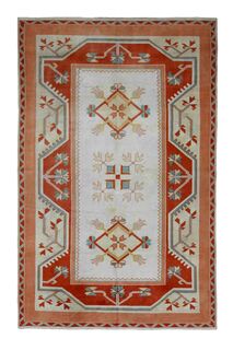 Herki Style Antique Area Rug - Thumbnail