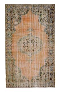 Vintage Tribal Area Rug - Thumbnail