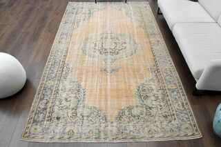 Vintage Tribal Area Rug - Thumbnail