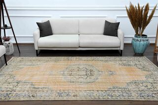 Vintage Tribal Area Rug - Thumbnail