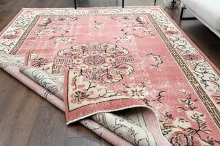 Shabby Chic Decor Vintage Rug - Thumbnail