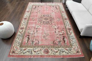 Shabby Chic Decor Vintage Rug - Thumbnail