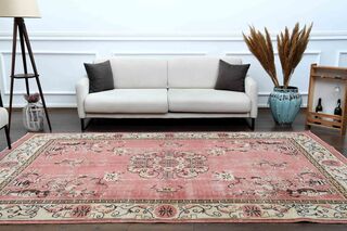 Shabby Chic Decor Vintage Rug - Thumbnail