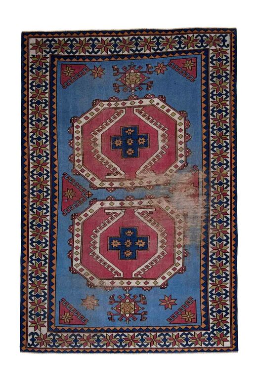 Special Color Minimalist Vintage Rug