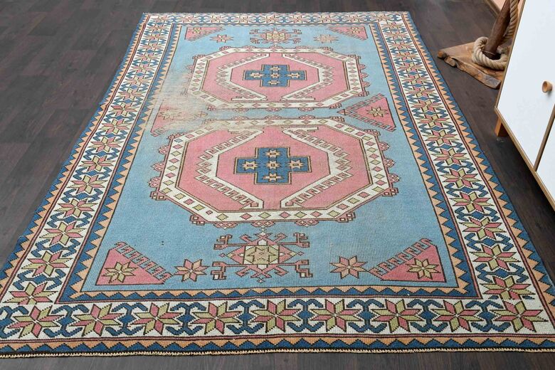 Special Color Minimalist Vintage Rug