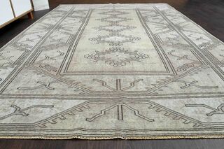 Faded Vintage Turkish Rug - Thumbnail