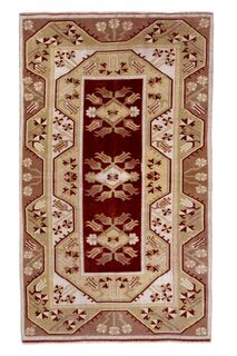 Farmhouse Decor Antique Oushak Rug - Thumbnail