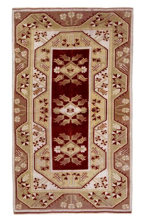 Farmhouse Decor Antique Oushak Rug